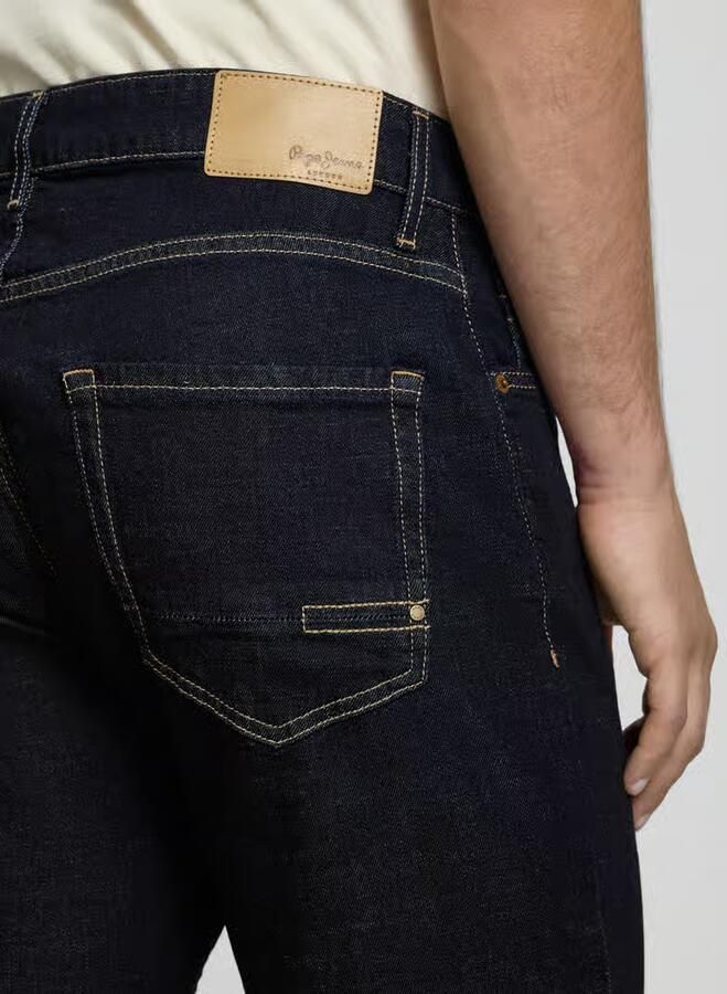 Pepe Jeans regular fit jeans van katoenmix model 'Cash'