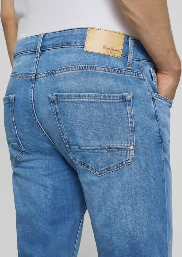 Pepe Jeans regular fit jeans van katoenmix model 'CASH'