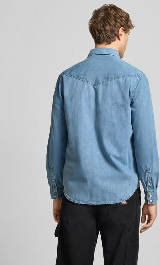 Pepe Jeans Regular fit jeanshemd van puur katoen model 'BROOKS' - Foto 3
