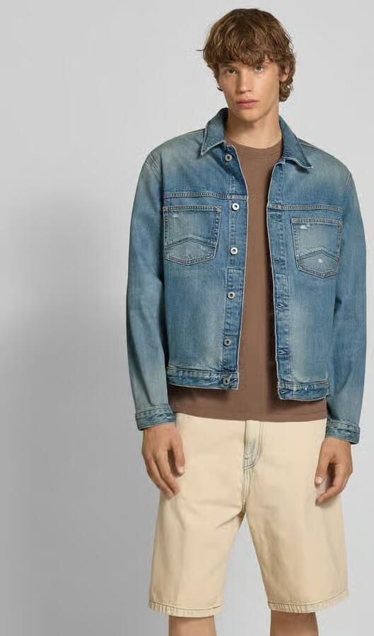Pepe Jeans Regular fit jeansjack van katoenmix model 'HORSHAM PALE TINT' - Foto 2
