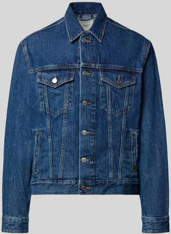 Pepe Jeans Regular fit jeansjack van puur katoen
