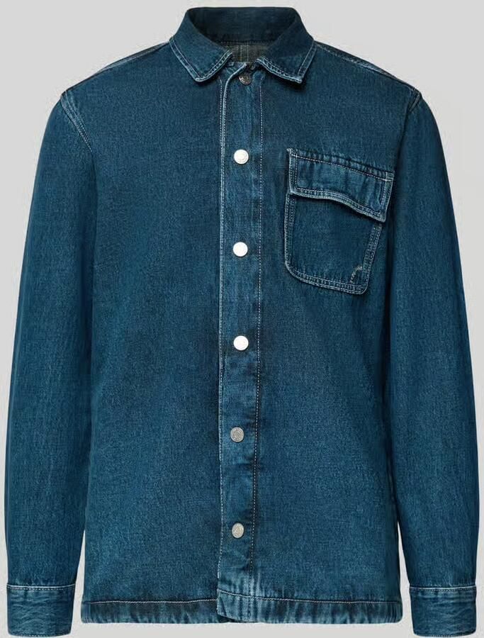 Pepe Jeans Regular fit jeansjack van puur katoen model 'OTTO'