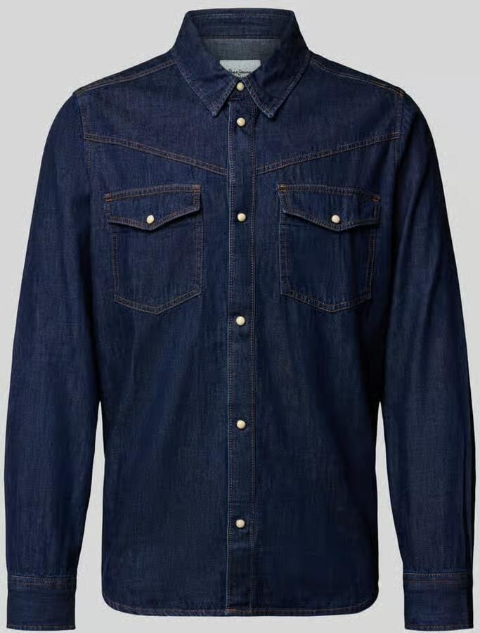 Pepe Jeans Regular fit jeansoverhemd van puur katoen