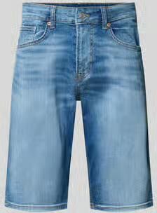 Pepe Jeans regular fit korte jeans van katoenmix model 'CASH'