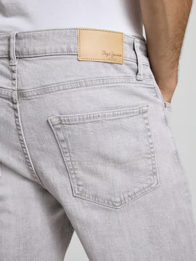 Pepe Jeans regular fit korte jeans van katoenmix model 'CASH'