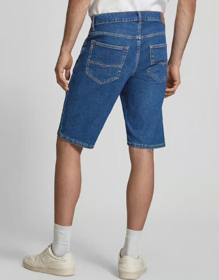 Pepe Jeans regular fit korte jeans van katoenmix model 'CASH'