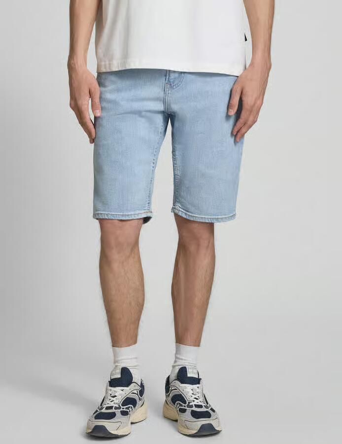 Pepe Jeans regular fit korte jeans van katoenmix model 'CASH' - Foto 2