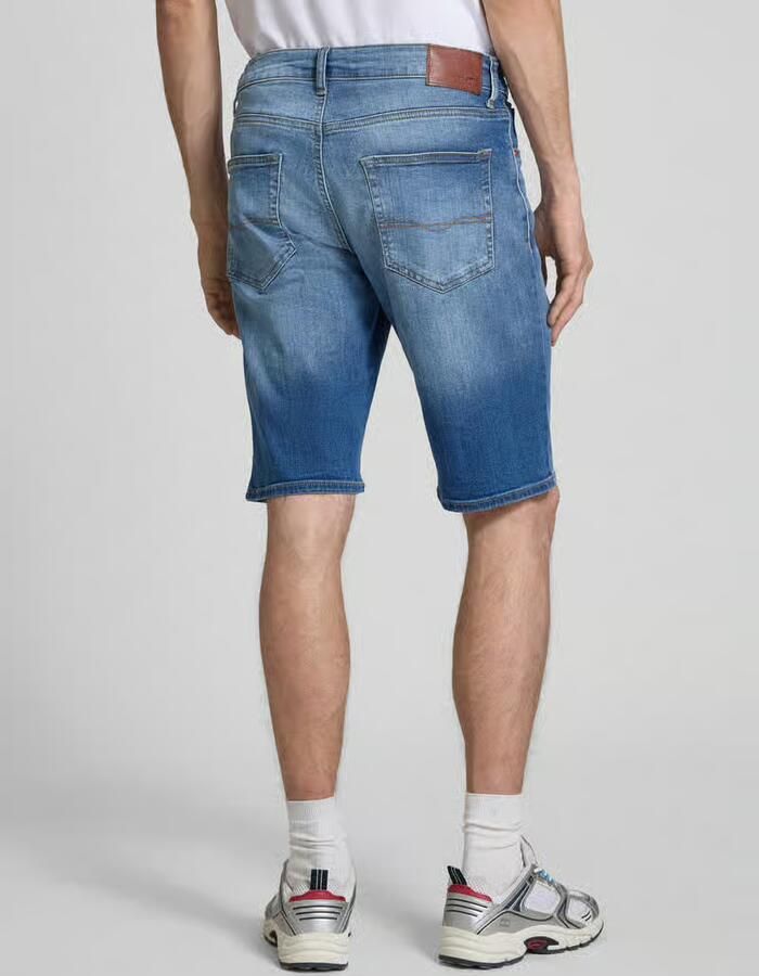 Pepe Jeans regular fit korte jeans van katoenmix model 'CASH' - Foto 2