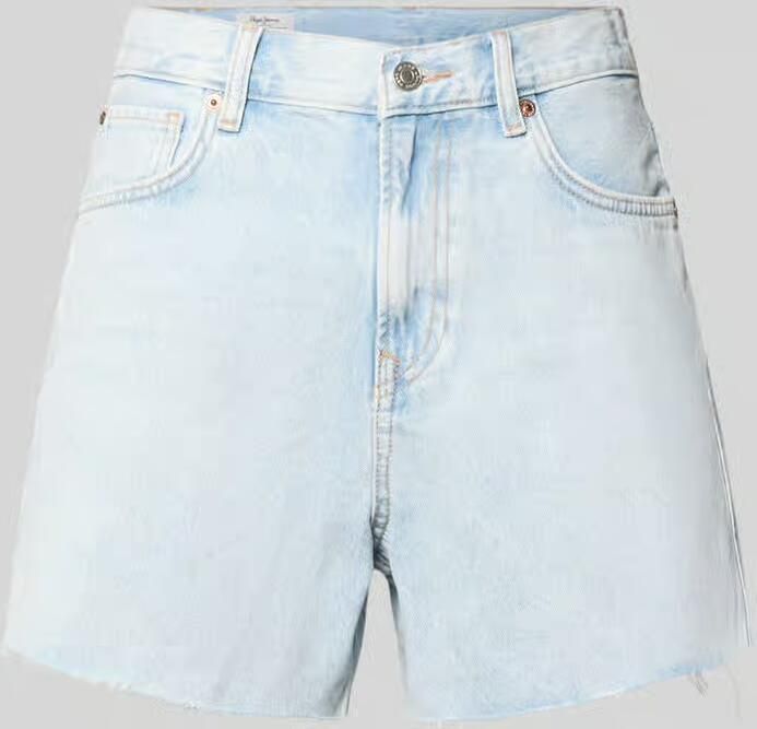 Pepe Jeans regular fit korte jeans van puur katoen model 'RACHEL' - Foto 2