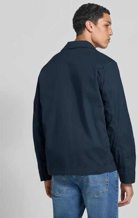Pepe Jeans Regular fit overhemdjack van katoenmix