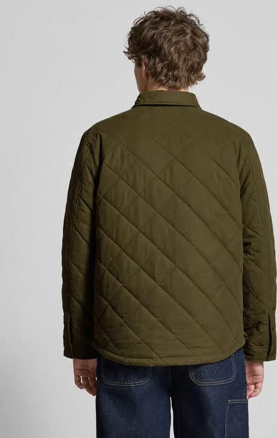 Pepe Jeans regular fit overhemdjack van katoenmix model 'QUILTED WORKSHIRT'