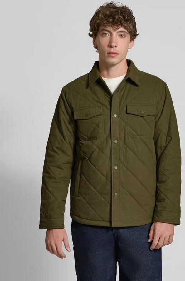 Pepe Jeans regular fit overhemdjack van katoenmix model 'QUILTED WORKSHIRT' - Foto 2