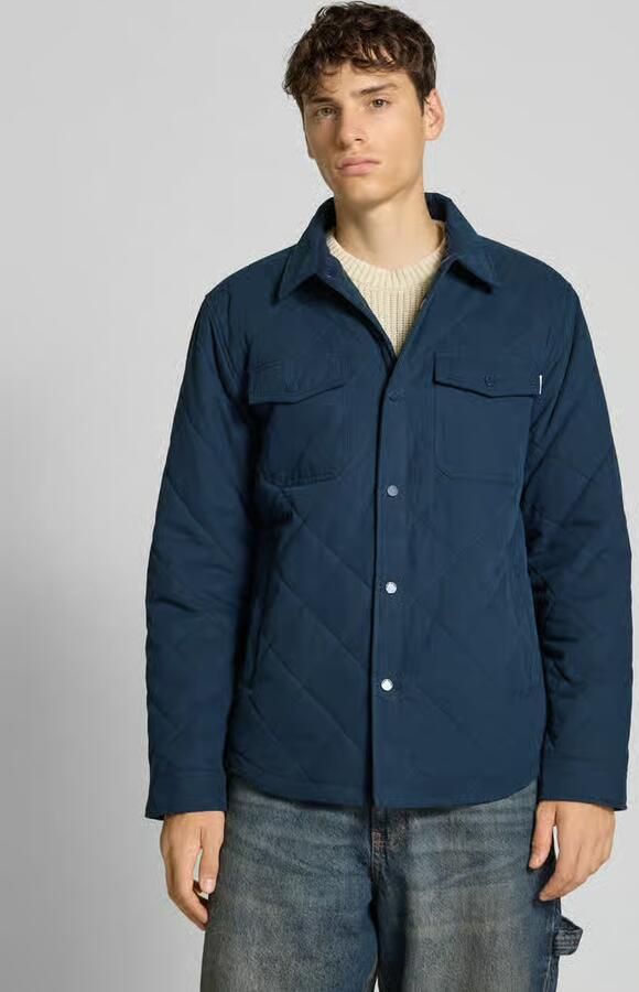 Pepe Jeans regular fit overhemdjack van katoenmix model 'QUILTED WORKSHIRT' - Foto 2