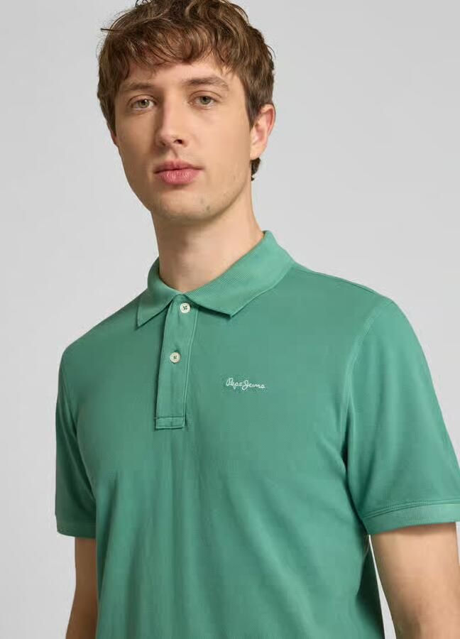 Pepe Jeans regular fit poloshirt van puur katoen model 'OSCAR'