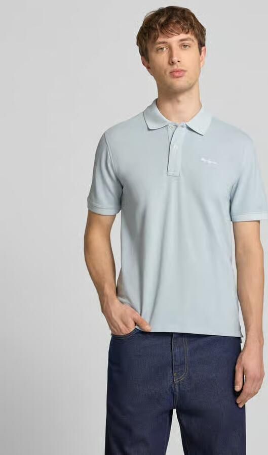 Pepe Jeans regular fit poloshirt van puur katoen model 'OSCAR' - Foto 4