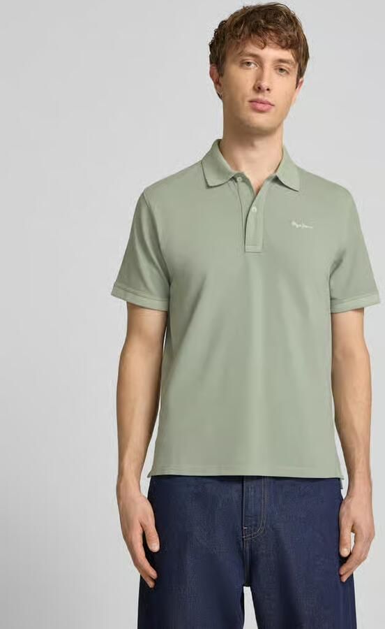 Pepe Jeans regular fit poloshirt van puur katoen model 'OSCAR' - Foto 3