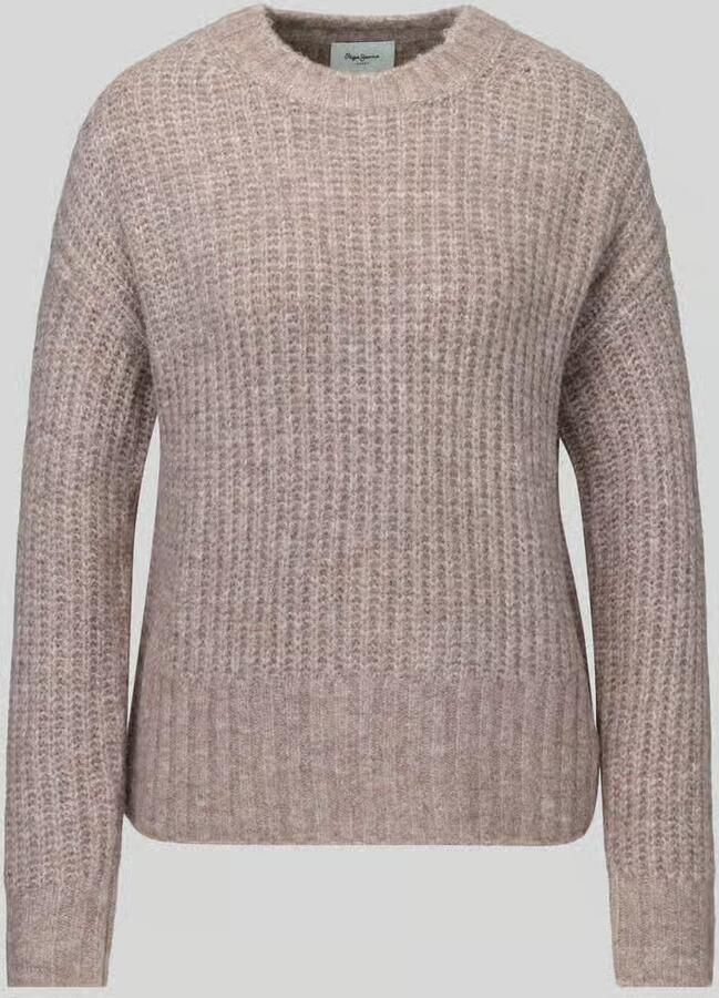 Pepe Jeans Regular fit pullover met wol model 'ASHLEY CREW'