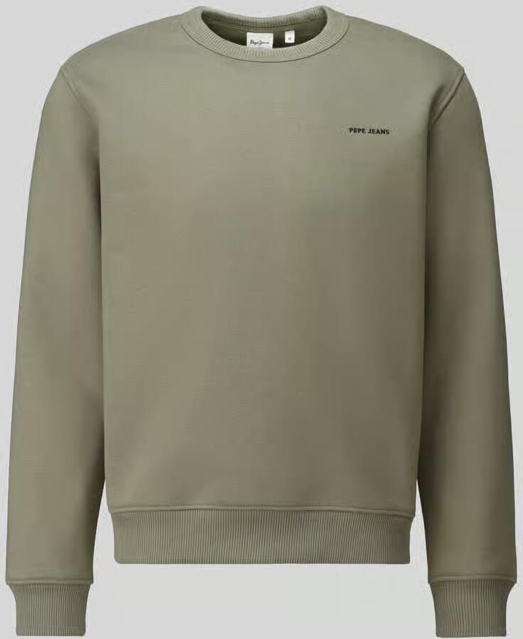 Pepe Jeans Regular fit sweatshirt van katoenmix model 'Jefferson'