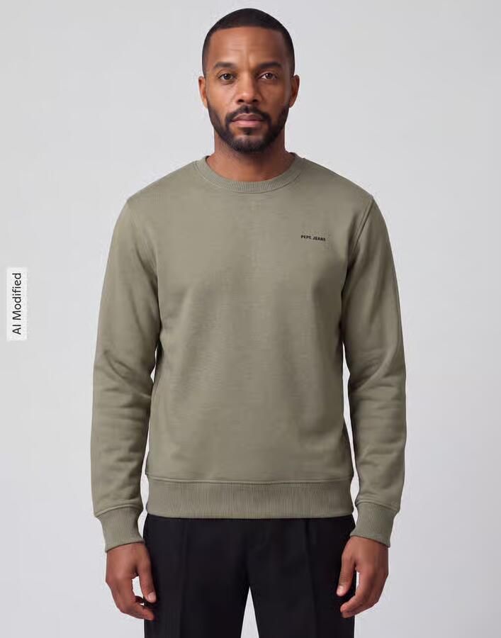 Pepe Jeans Regular fit sweatshirt van katoenmix model 'Jefferson' - Foto 2