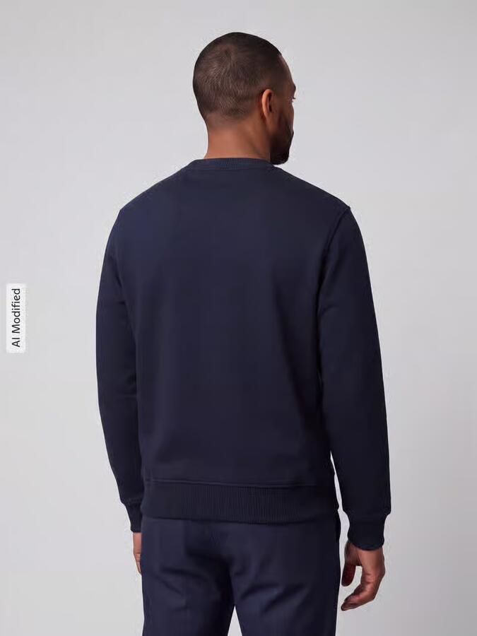 Pepe Jeans Regular fit sweatshirt van katoenmix model 'Jefferson' - Foto 2