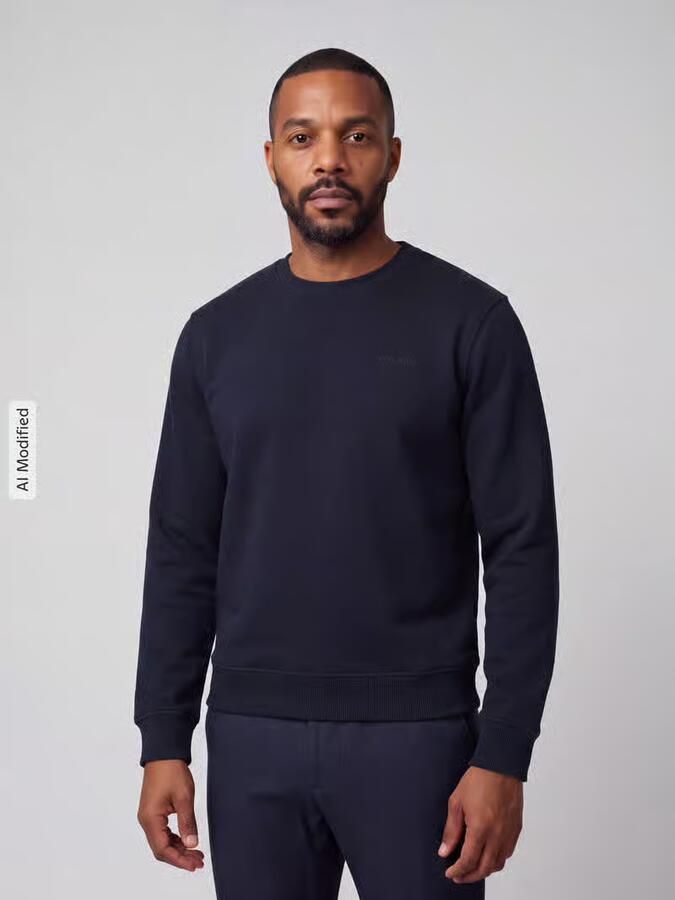 Pepe Jeans Regular fit sweatshirt van katoenmix model 'Jefferson' - Foto 3