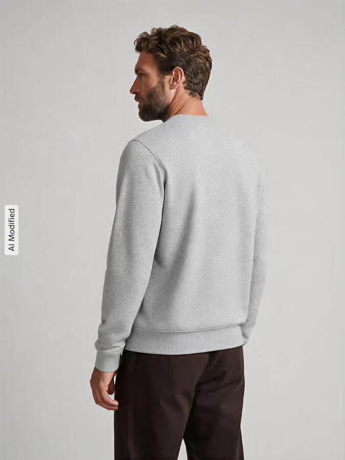 Pepe Jeans Regular fit sweatshirt van katoenmix model 'Jefferson' - Foto 2