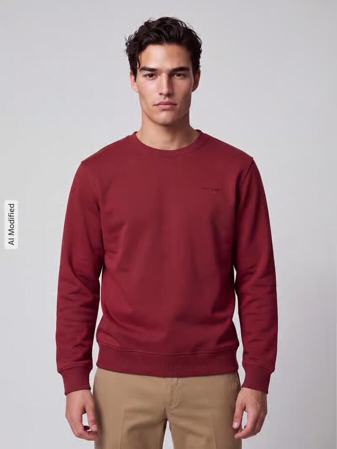 Pepe Jeans Regular fit sweatshirt van katoenmix model 'Jefferson' - Foto 3
