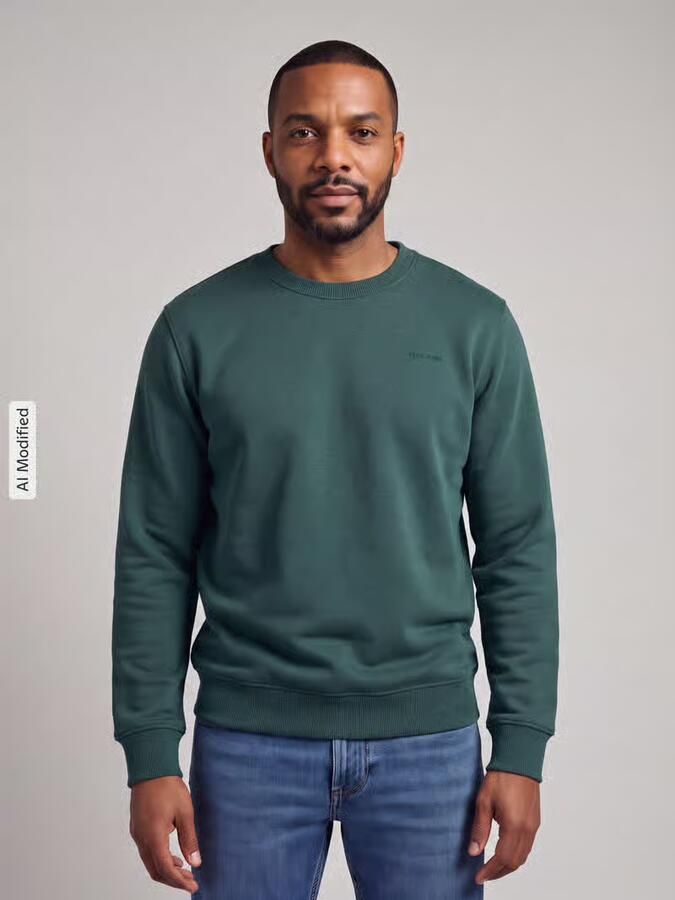 Pepe Jeans Regular fit sweatshirt van katoenmix model 'Jefferson' - Foto 3