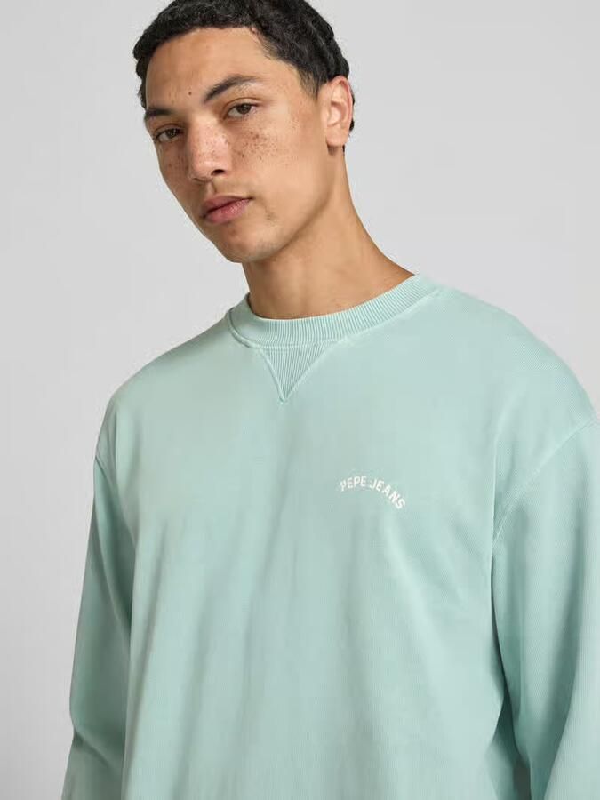 Pepe Jeans regular fit sweatshirt van puur katoen model 'JOHN CREW'