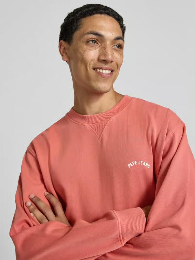 Pepe Jeans regular fit sweatshirt van puur katoen model 'JOHN CREW'