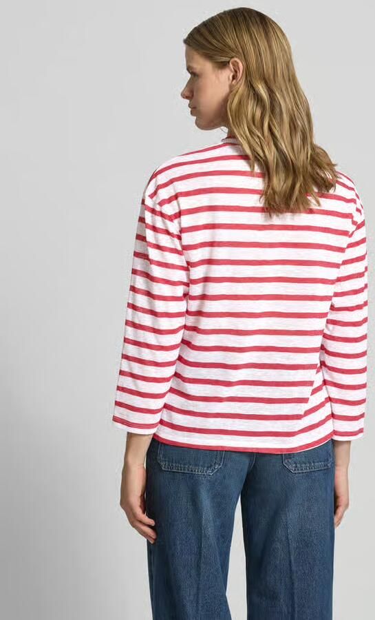 Pepe Jeans Regular fit T-shirt van katoenmix