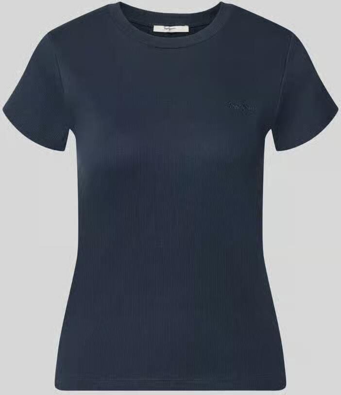 Pepe Jeans regular fit T-shirt van katoenmix model 'MERIDA'