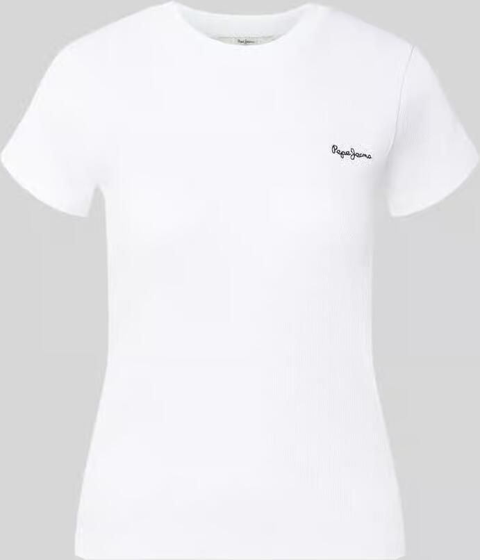 Pepe Jeans regular fit T-shirt van katoenmix model 'MERIDA'