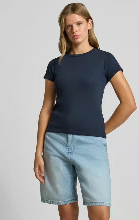 Pepe Jeans regular fit T-shirt van katoenmix model 'MERIDA' - Foto 3