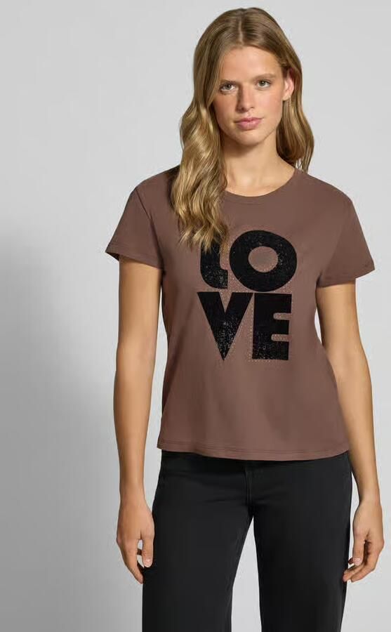 Pepe Jeans Regular fit t-shirt van puur katoen model 'BEATRISA' - Foto 2