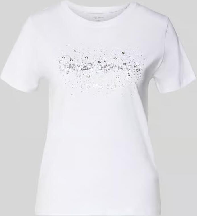 Pepe Jeans Regular fit T-shirt van puur katoen model 'BRADY'
