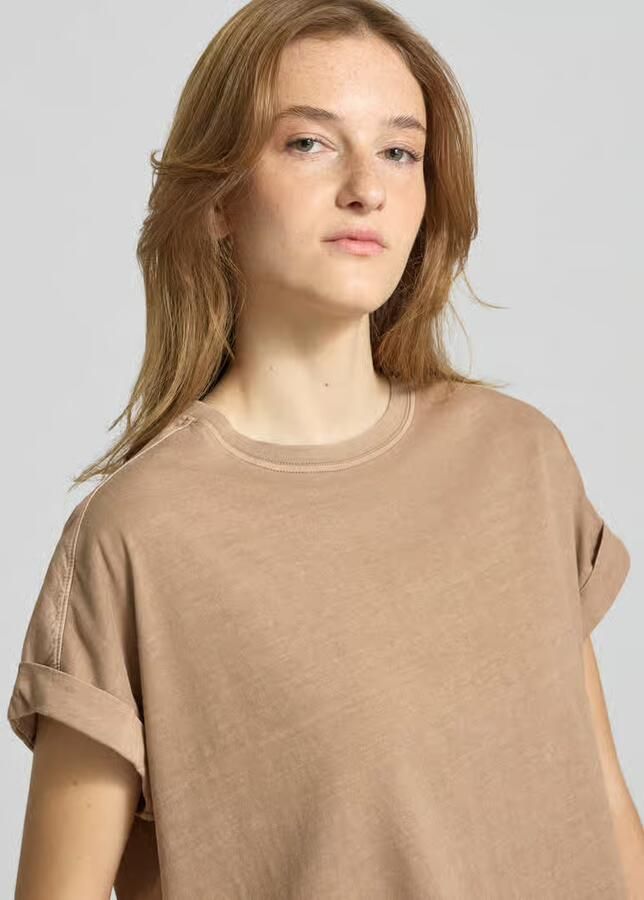 Pepe Jeans regular fit T-shirt van puur katoen model 'CASANDRA'