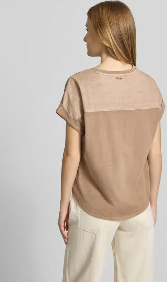 Pepe Jeans regular fit T-shirt van puur katoen model 'CASANDRA' - Foto 3