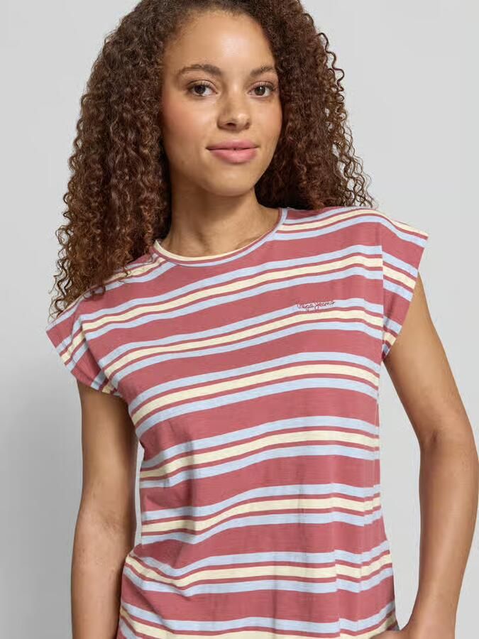 Pepe Jeans regular fit T-shirt van puur katoen model 'CHARLOT'