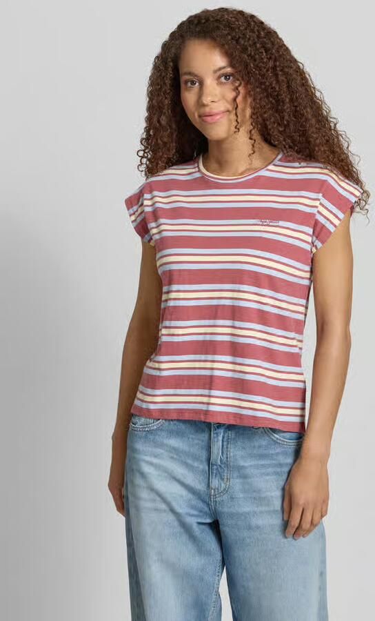 Pepe Jeans regular fit T-shirt van puur katoen model 'CHARLOT' - Foto 4