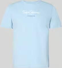 Pepe Jeans Regular fit T-shirt van puur katoen Model 'EGGO' - Foto 2