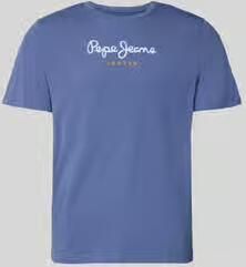 Pepe Jeans Regular fit T-shirt van puur katoen Model 'EGGO'