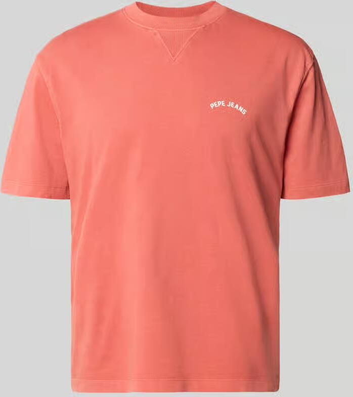 Pepe Jeans regular fit T-shirt van puur katoen model 'John Tee' - Foto 2