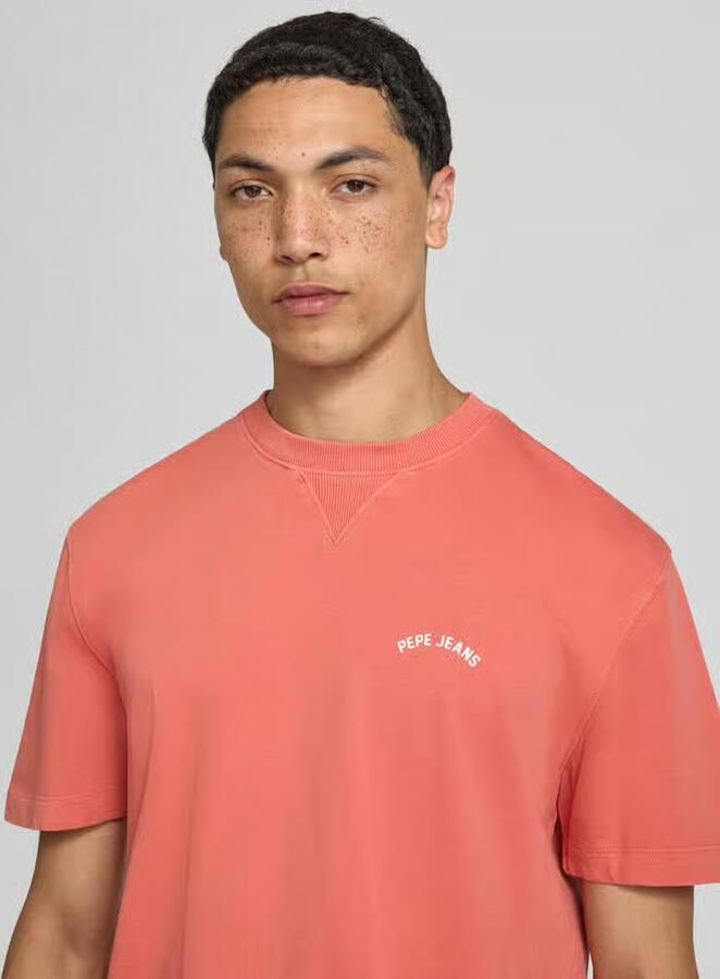 Pepe Jeans regular fit T-shirt van puur katoen model 'John Tee'