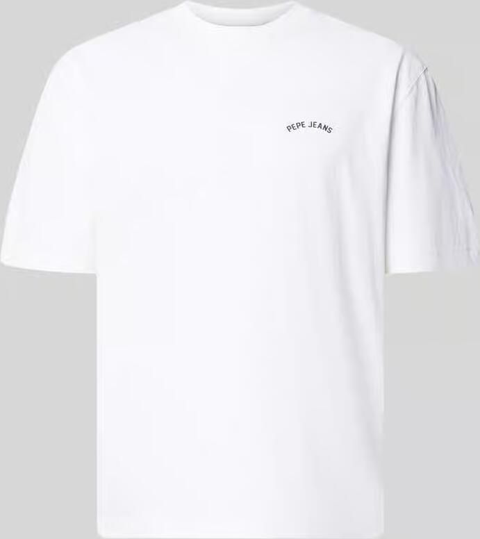 Pepe Jeans regular fit T-shirt van puur katoen model 'John Tee' - Foto 2