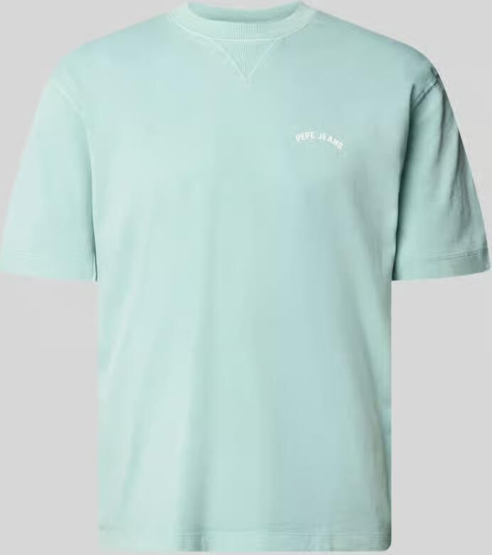 Pepe Jeans regular fit T-shirt van puur katoen model 'John Tee' - Foto 2