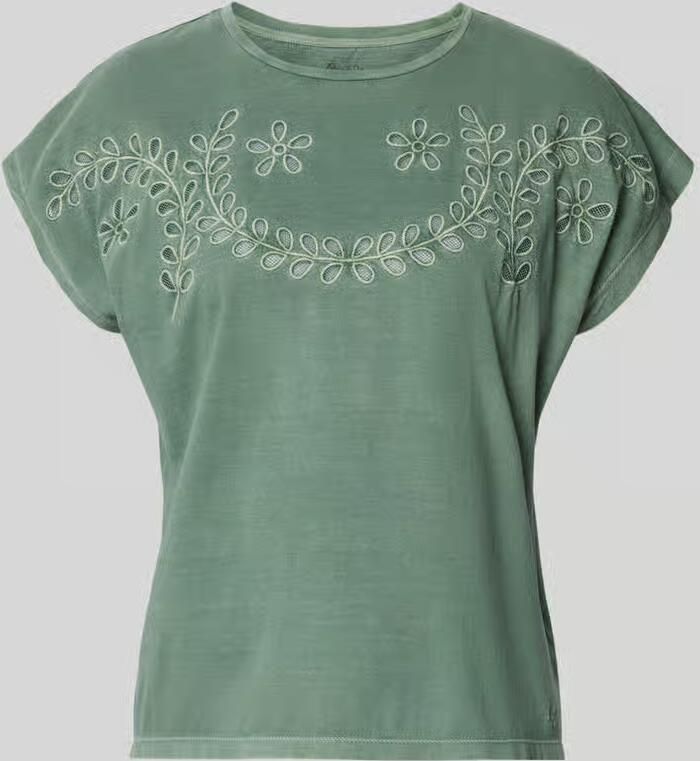 Pepe Jeans regular fit T-shirt van puur katoen model 'MINA' - Foto 2