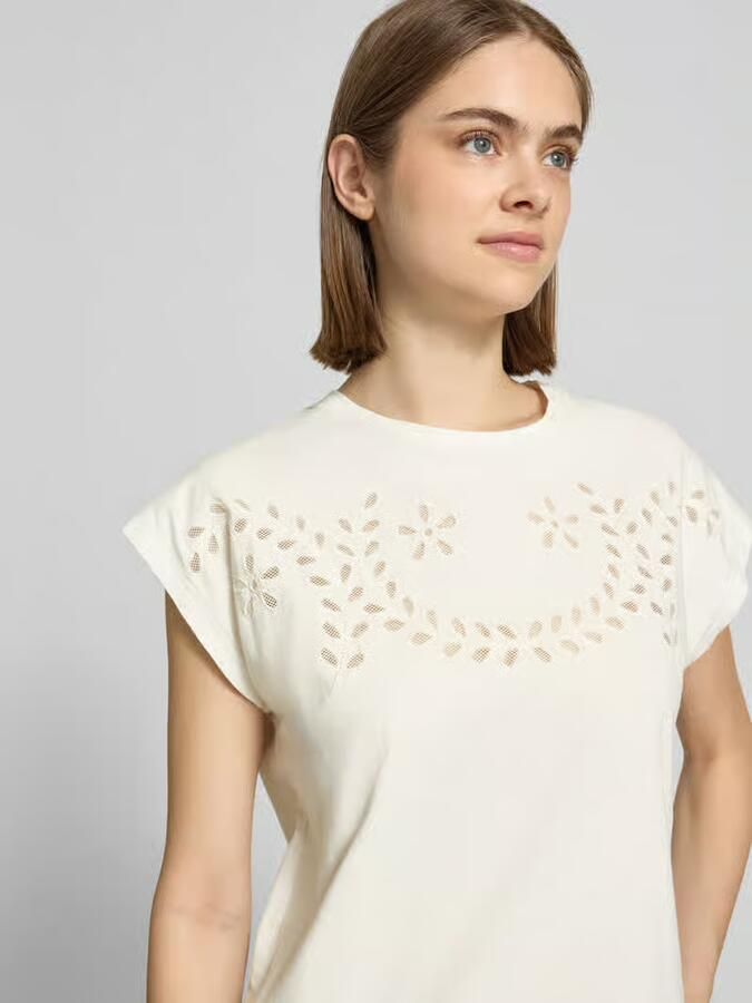 Pepe Jeans regular fit T-shirt van puur katoen model 'MINA'