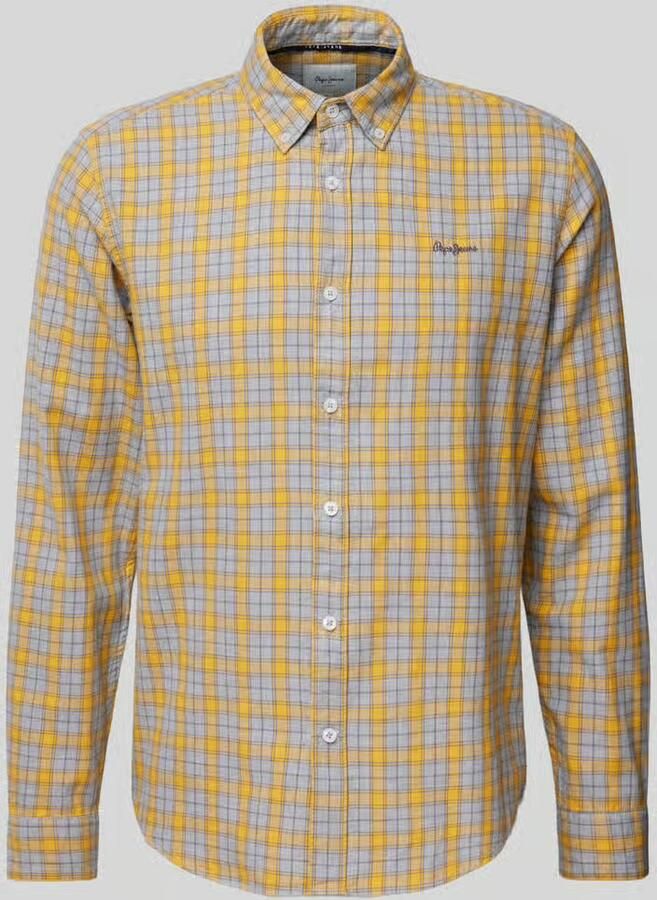 Pepe Jeans Regular fit vrijetijdsoverhemd met button-downkraag model 'ARCHIE' - Foto 2