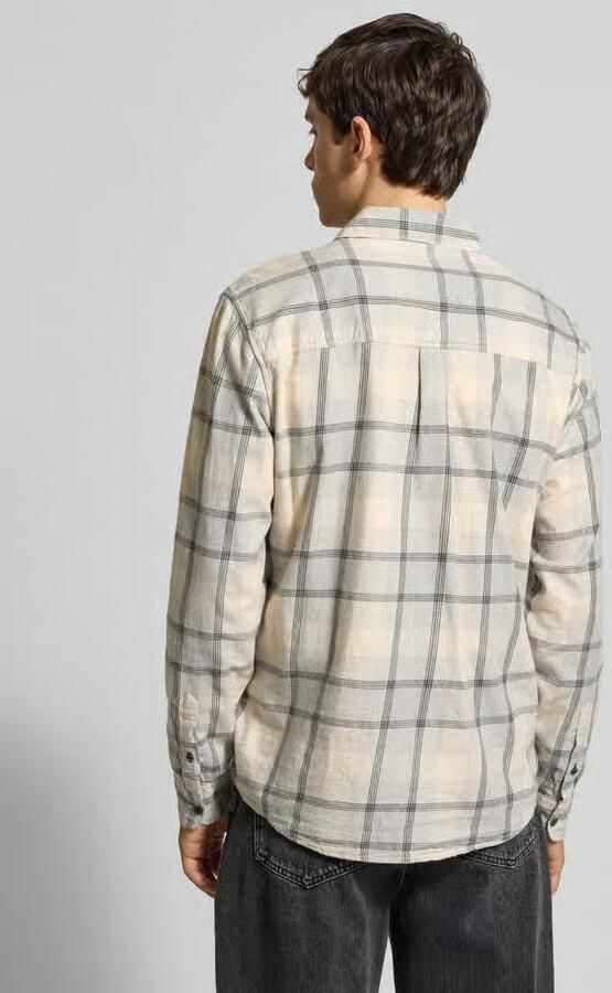 Pepe Jeans Regular fit vrijetijdsoverhemd van puur katoen model 'CLUE'